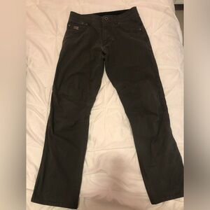 Kuhl charcoal vintage patina dye pants